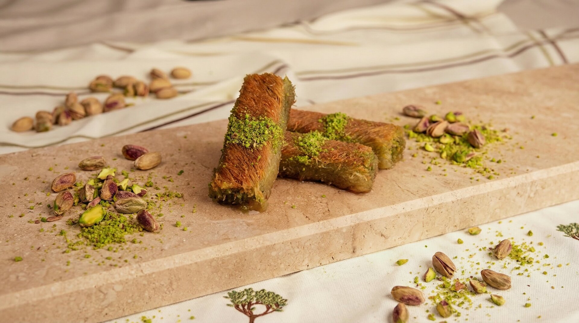 Fıstıklı Antep Burma Kadayıf - 2